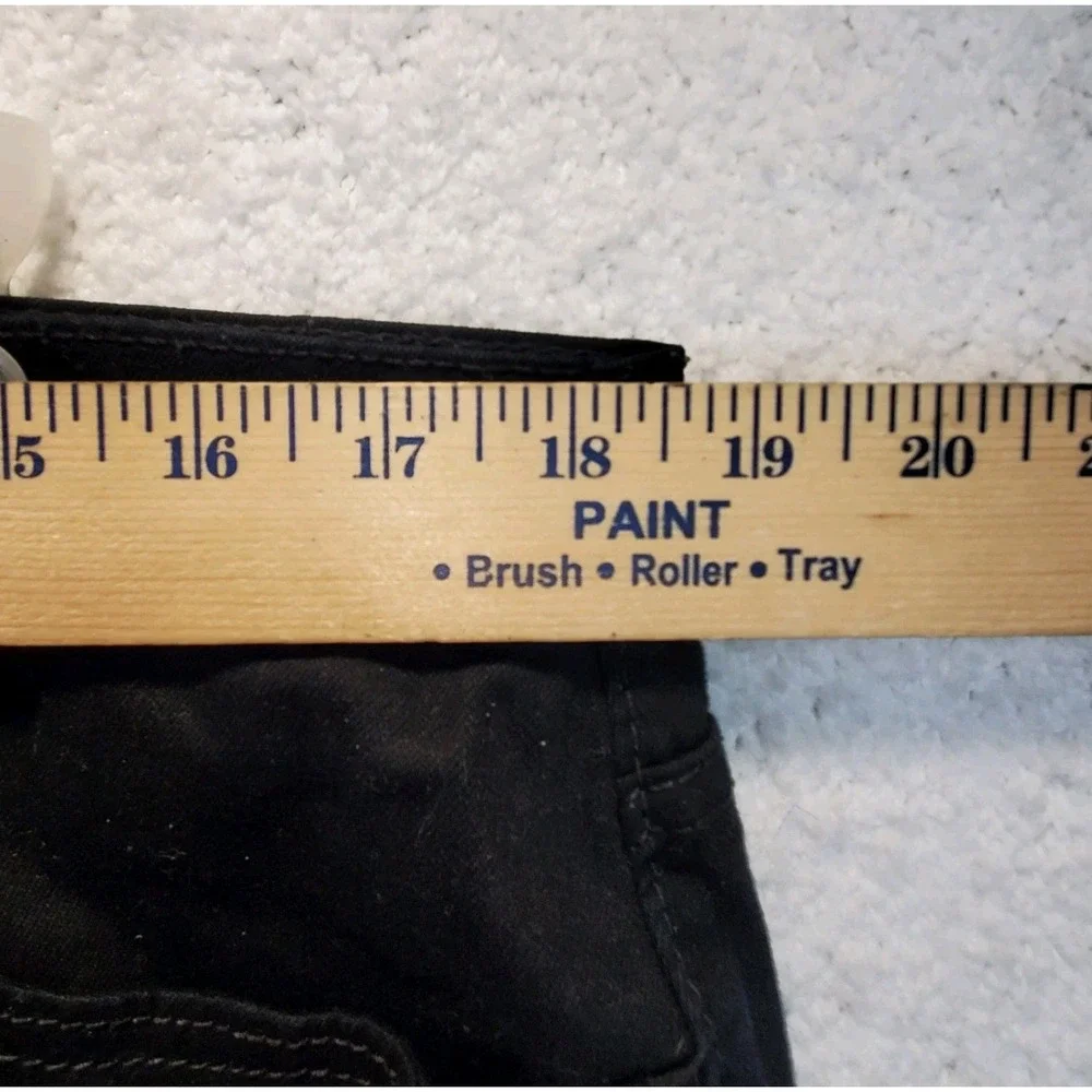 Levi Struss Jeans Mens 38x30 Slim Black Famous Riveted Strength